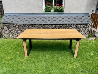 Rozkládací jídelní stůl – Darwin 190 cm, dřevo - 10