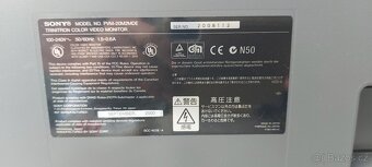 Sony PVM-20M2MDE z roku 2000 CZ návod - 10