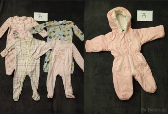 Mix oblečení pro miminko 50 - 80 - 10