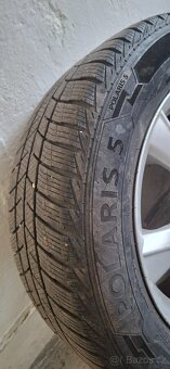 Alu kola - R16 5x112 + zimní pneu Barum Polaris 5 - 10