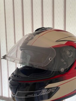 Motorkářská helma, bunda, boty, kalhoty - dámská výbava, M - 10