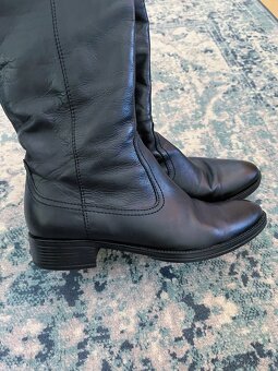 Cerne kozene kozacky nad kolena Geox, vel.38 - 10