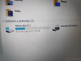 2-jádro ACER (2 x 2,16Ghz),6gb DDR3, SSD 128gb,,Win10 - 10
