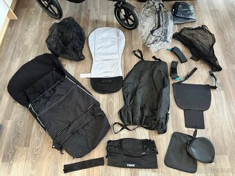 Kocarek Thule urban glide 2 dvojkombinace + top vybava - 10