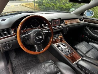 Audi A8 D3 3.7 V8 Quattro Kůže Navi BOSE Audio ALU R19 Šíbr - 10