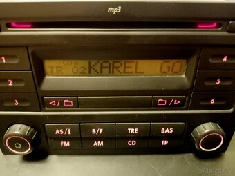 Autorádio RCD 200 vw mp3 na ND - 10
