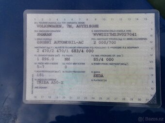 VW Scharan 1,9 TDI 2002 85 Kw - 10