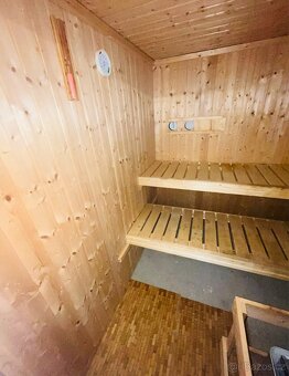 Finska sauna Karibu 2x2m 8kW - 10