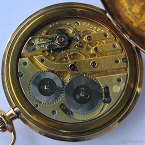 Zlaté kapesní hodinky IWC Schaffhausen 14K
- 10