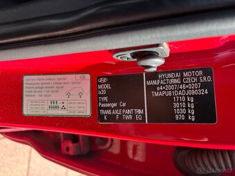Hyundai ix20 1.6 CVVT, 91kw, 1.majitel, ČR, Ověření CEBIA - 10