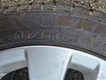 Prodám Alu kola 5x112 r17 s pneu - 10