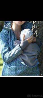 Těhotenský / nosící kabát vel. L - 10