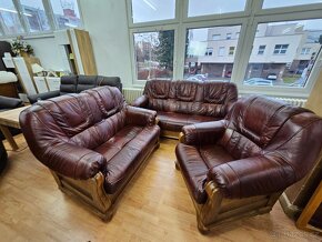 Kožená sedací souprava Romeo 3+2+1 - 10