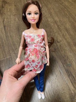 těhotná panenka barbie +ken+výbava - 10