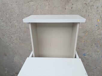 Ikea komoda Malm se zrcadlem bílá - 10