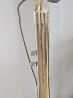 Interiérová sloupová lampa zlatá - 10