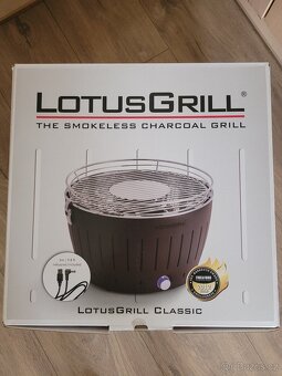 Nový gril na dřevěné uhlí LotusGrill G-GR-34P zelená - 10