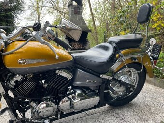Yamaha DragStar 650 – 2002 -krásná klasika s nízkým nájezdem - 10
