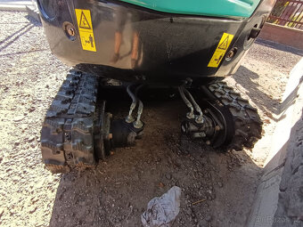 Nový minibagr 1,3T, Kubota, plná výbava - 10