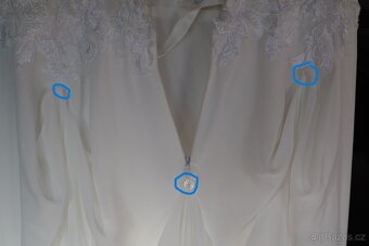 Prodám svatební šaty, vel. 38 - 10