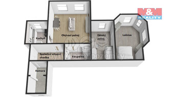 Prodej bytu 3+kk, 56 m2, Nymburk, ul. Zbožská - 10