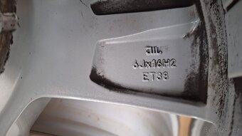 Alu kola Škoda 16" 5x100 6J ET38 Scala Fabia Kamig - 10