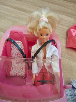 Barbie sanitka, auto, 2 x panenka, Pošta 50 Kč - 10
