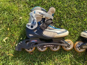 Dámské inline brusle 40 41 kolečkové brusle - 10
