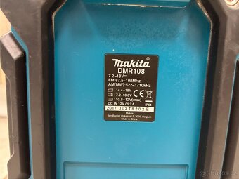 Stavební rádio Makita Dmr108 – včetně baterie 18V 3.0Ah - 10