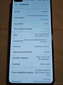 Huawei P40 v záruce do 10/2026 - 10