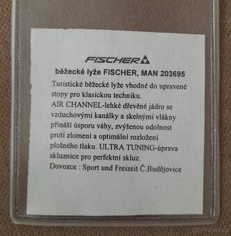 Běžky Fischer s vázáním SNS + hůlky, d. 183 - 10