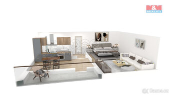 Pronájem bytu 2+kk, 41 m², Dnešice - 10