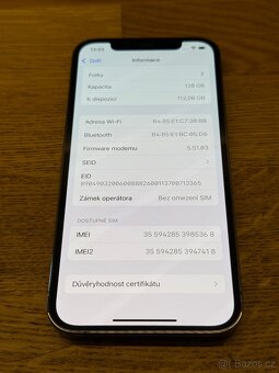 iPhone 12 Pro 128GB Space grey, perfektní stav - 10