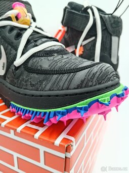 Nike air force one mid/offwhite - 10