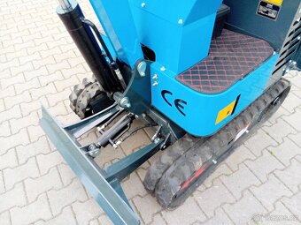 Minibagr 1000kg, s motorem Kubota - 10