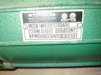 Soustruh Interkrenn IKD 400, stolovy soustruh - 10