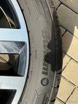 Originální ALU kola VW Madrid R17 5x112 + letní pneu 225/45/ - 10