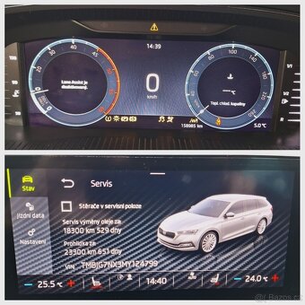 ŠKODA OCTAVIA COMBI 4 2.0 TDI 2021 ČR KESSY LED CEBIA DPH - 10