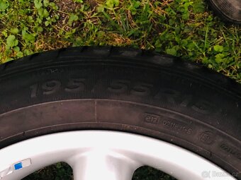 15" Alu 4x108 Zender 7Jx15H2 + letní pneu 195/55/15 - 10