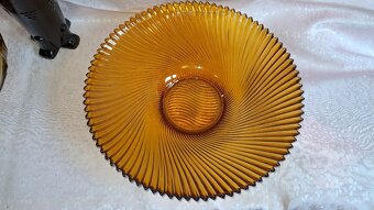 RETRO JANTAROVÉ SKLO UNION ŘÍMSKÁ ČÍŠE - 10