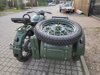 Dněpr,Ural M72 se side zrenovovaný - 10