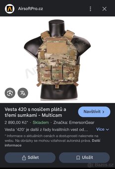 Airsoft Vesta a helma - 10