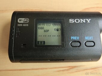 Outdorová sportovní kamera SONY HDR-AS15 -velká sada - 10