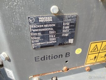 Dempr Wacker Neuson DW 30 otočná korba - 10