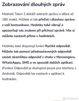 Chytré hodinky Madvell Talon 2 - 10