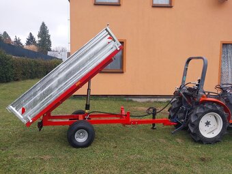 VLEK, KÁRA ZA MALO-TRAKTOR 1,5T VÝPRODEJ  SLEVA  - 10
