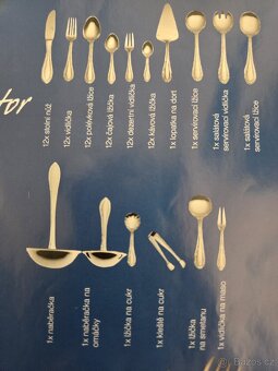 Zepter příbory pro 6 osob v kufru - 10