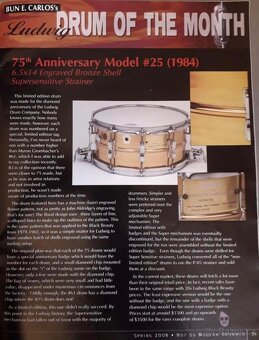 Ludwig Super-Sensitive bronze 75th anniversary - 10