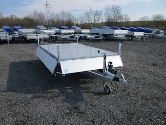 Bazarový třístranný sklápěč VER 3SKS 2,7T 3,05x1,76/0,30 ruč - 10