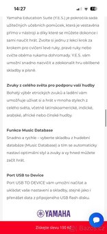 Klávesy yamaha PSR E443 - 10